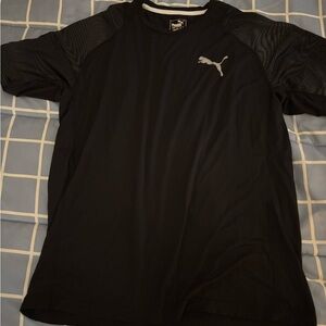 🚩(2 for $10) Puma Black Short Sleeve Tee Classic Crew Neck